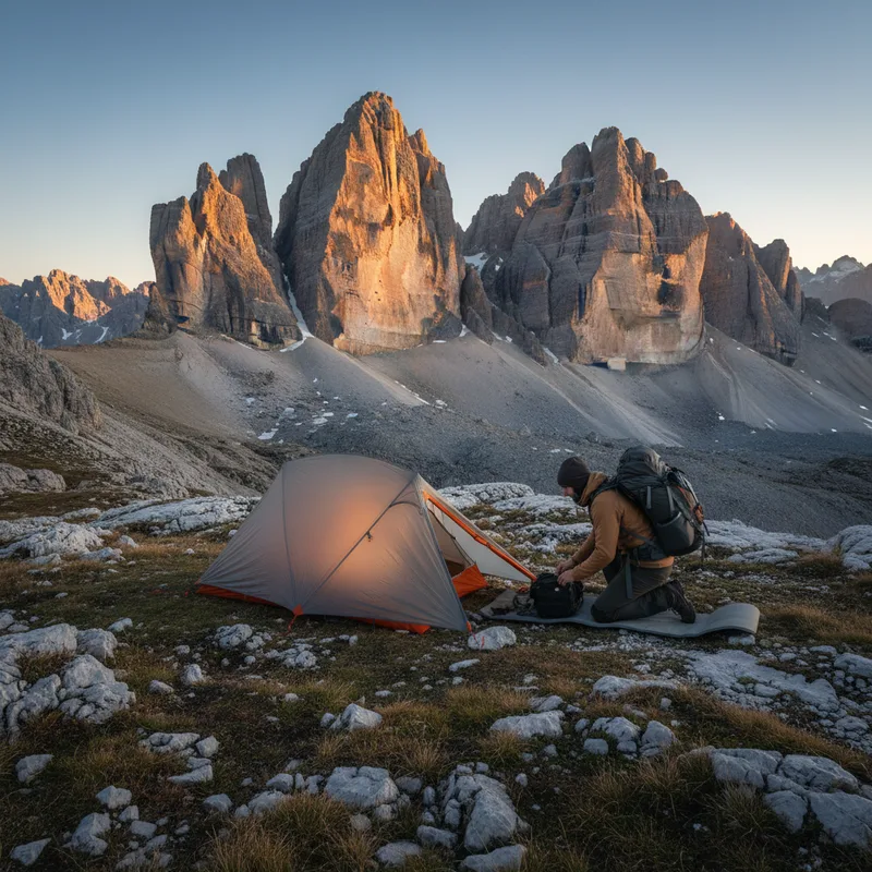 Bivouac dans les Dolomites : réglementation, zones autorisées et conseils