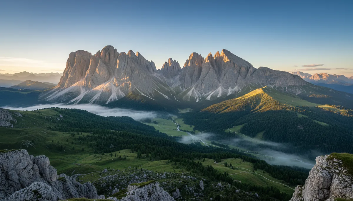 Où commencent les Dolomites ? Limites, massifs et carte détaillée