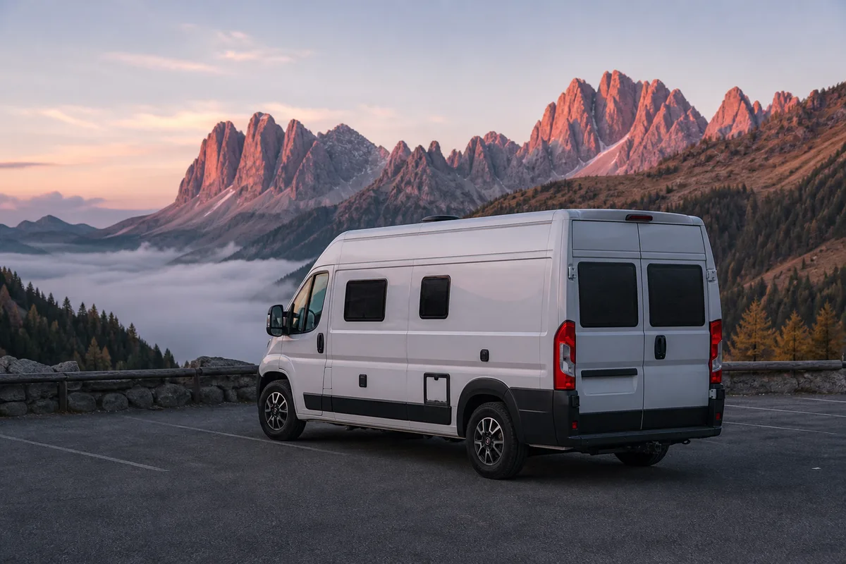 Road trip dans les Dolomites en van : itinéraire et règles