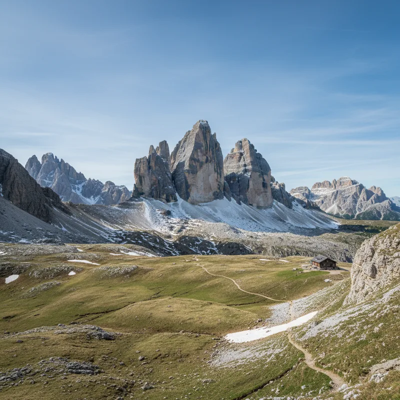 Trek dans les Dolomites en 5 jours : itinéraire boucle et refuges